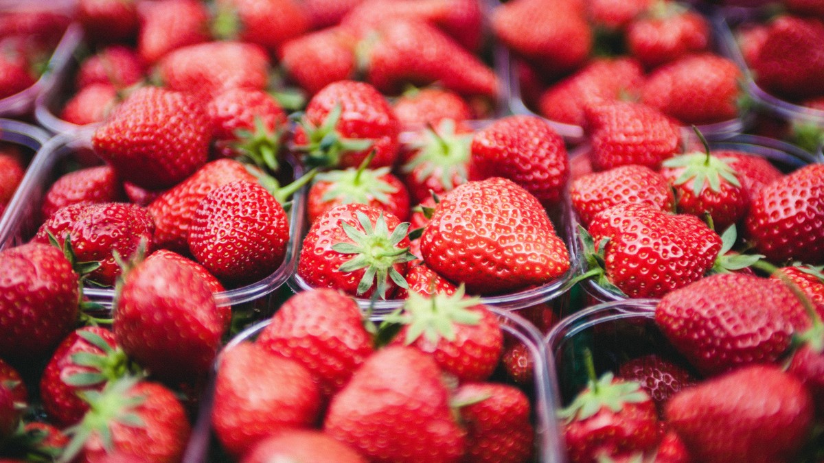 Aardbeien met slagroom is het typische Wimbledon hapje