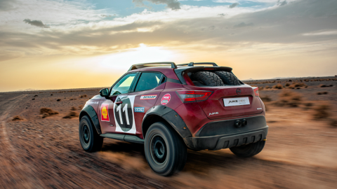 Nissan JUKE Hybrid Rally Tribute: de ultieme synergie tussen hybride en adrenaline