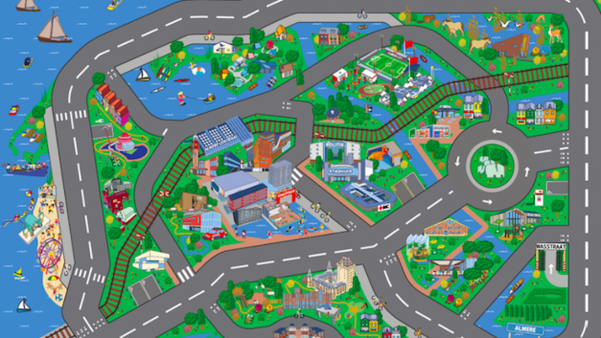 City-Play Steun je stad met hét speelkleed van Almere!