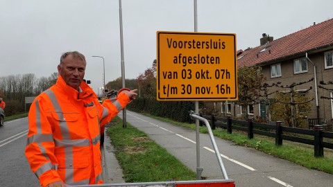 Nieuwe brug over de Voorstersluis vanaf 1 december open voor het verkeer