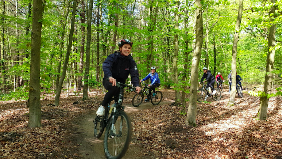 Mountainbiken, heerlijk actief!