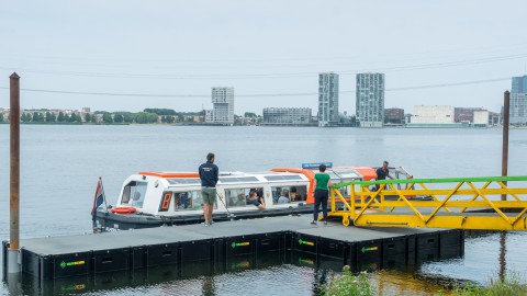 Met de boot naar Floriade Preview