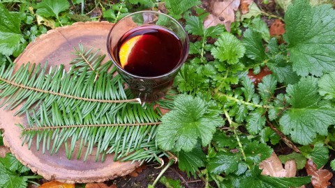 Glühwein met Douglasspar