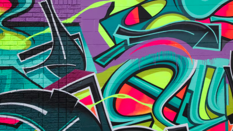 Graffiti en Street art kijken en maken in Almere Buiten