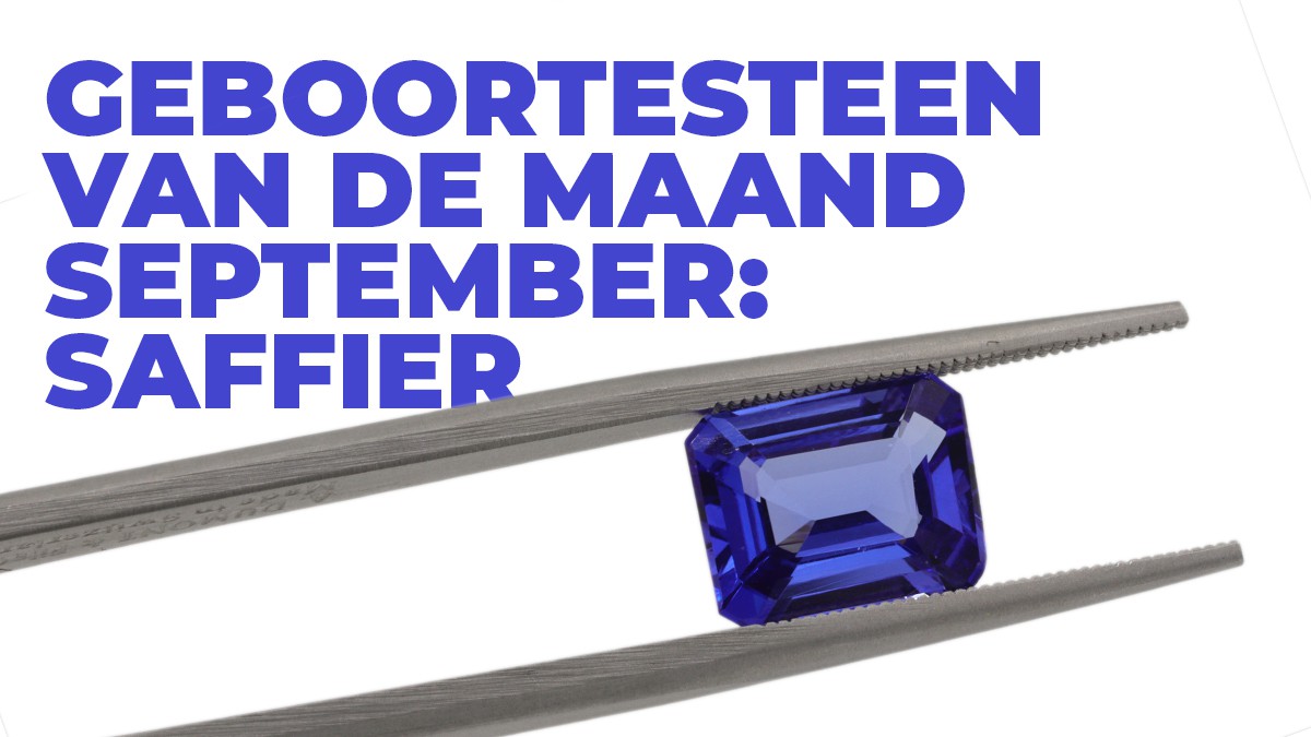 Geboortesteen van de maand september: Saffier