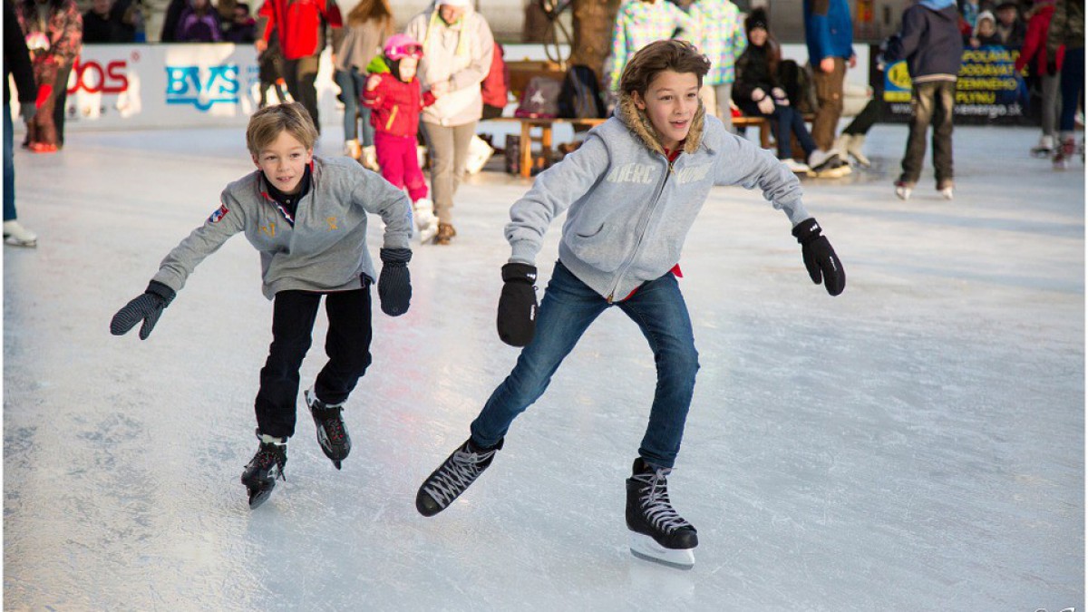 SCHAATSLESSEN OP HET SCHIPPERPLEIN