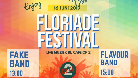 Floriade Festival bij Café op 2