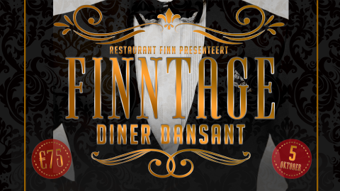 FINNTAGE DINER DANSANT ZATERDAG 5 OKTOBER