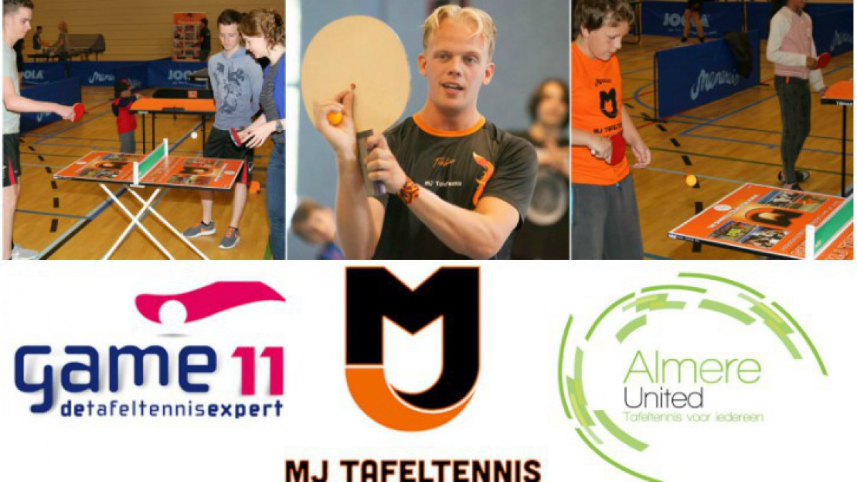 Tafeltennissen voor jong & oud in Almere: Open avond!
