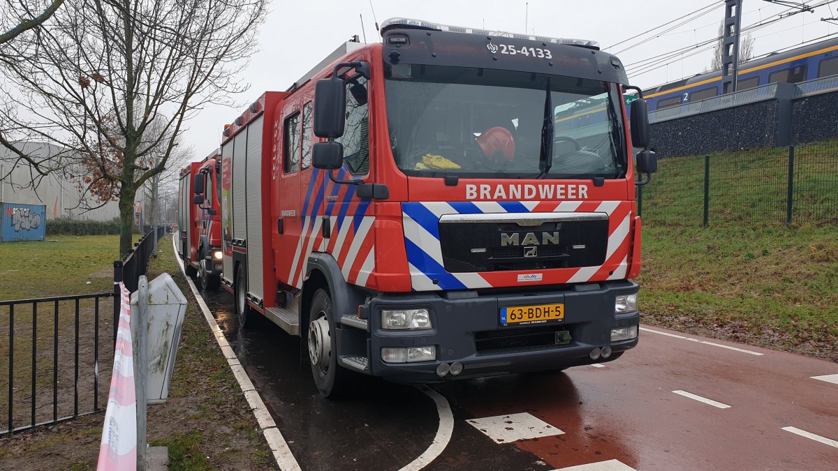 Brandweer naar Dokkumlaan