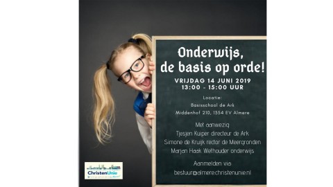 Ben jij betrokken bij het Thema onderwijs?