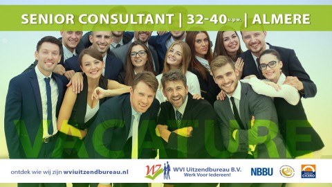 Senior Consultant Werving & Selectie | 32-40 uur p.w. | Almere