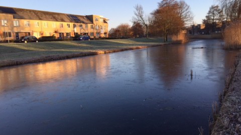 Licht winters met zonnige perioden