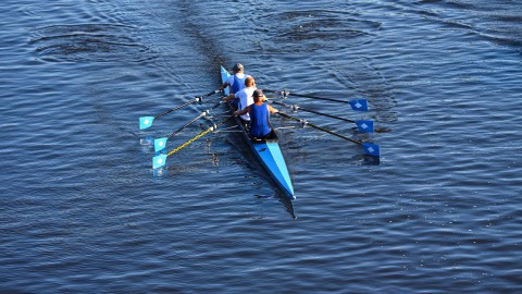 Van Sprang en Keijser naar halve finale WK roeien