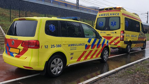 Gewonde bij eenzijdig ongeluk op Spoordreef 