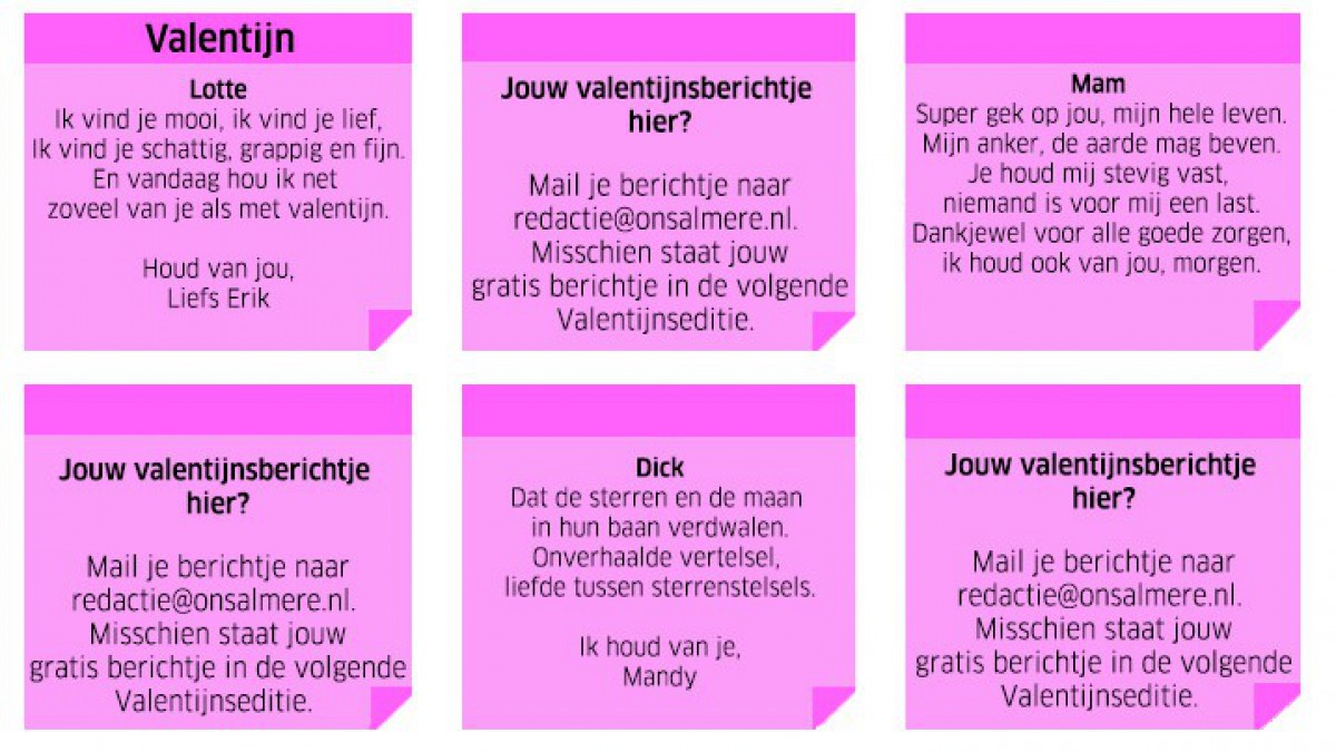 Een gratis geeltje voor jouw Valentijn? 