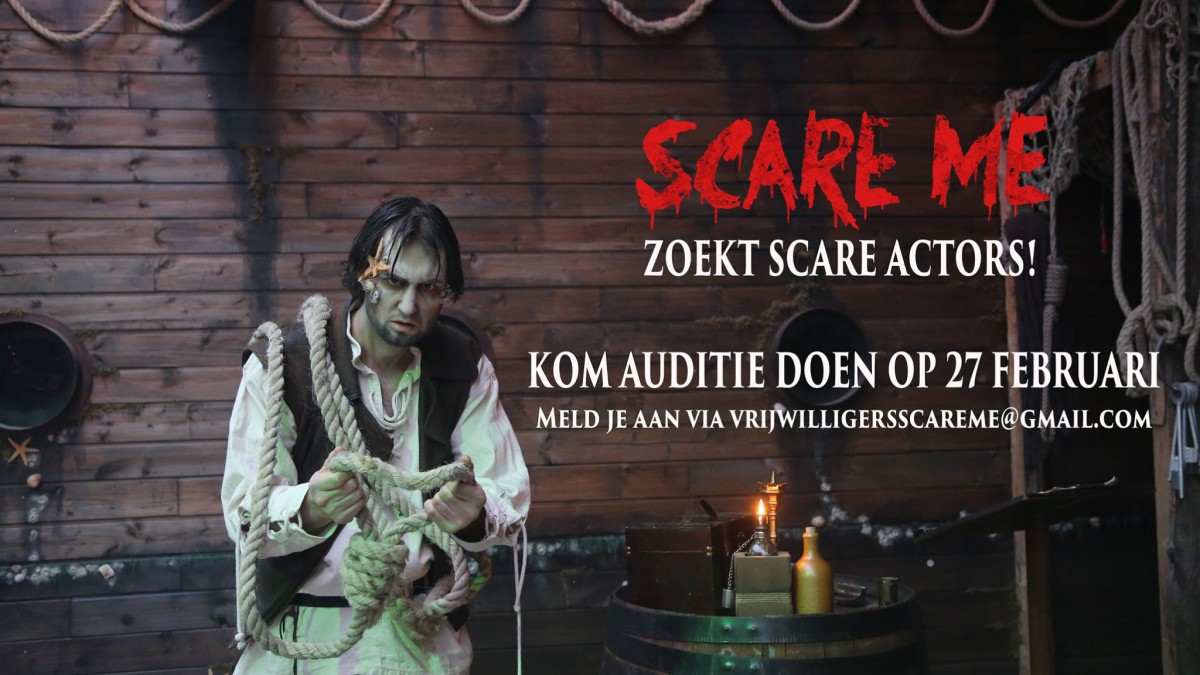 Meld je aan voor de Audities bij Scare Me!