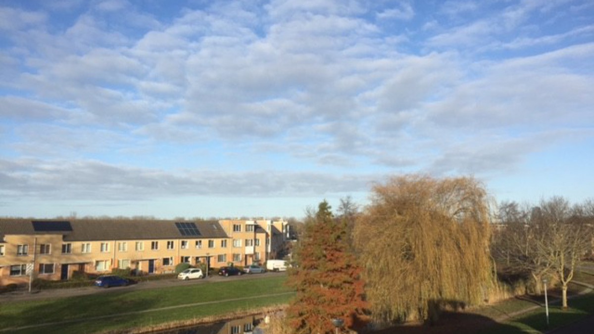 Geleidelijk aan meer zon.
