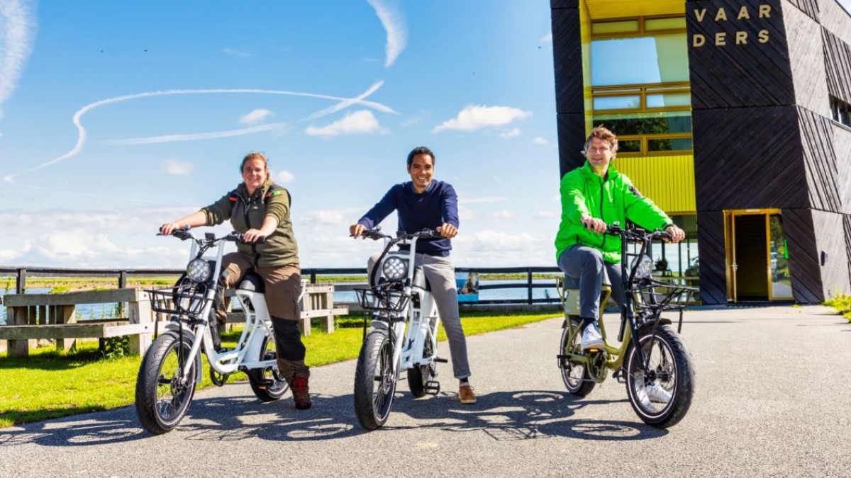 Doppio bikes vanaf nu te huur bij Natuurbelevingcentrum de Oostvaarders
