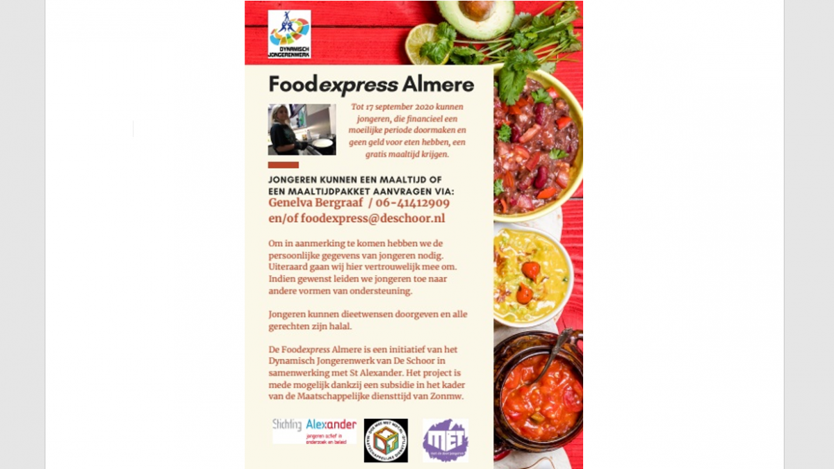 Foodexpress Almere gestart