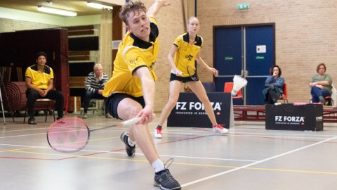 Twee maal winst dit weekend voor badmintonners AviAir Almere