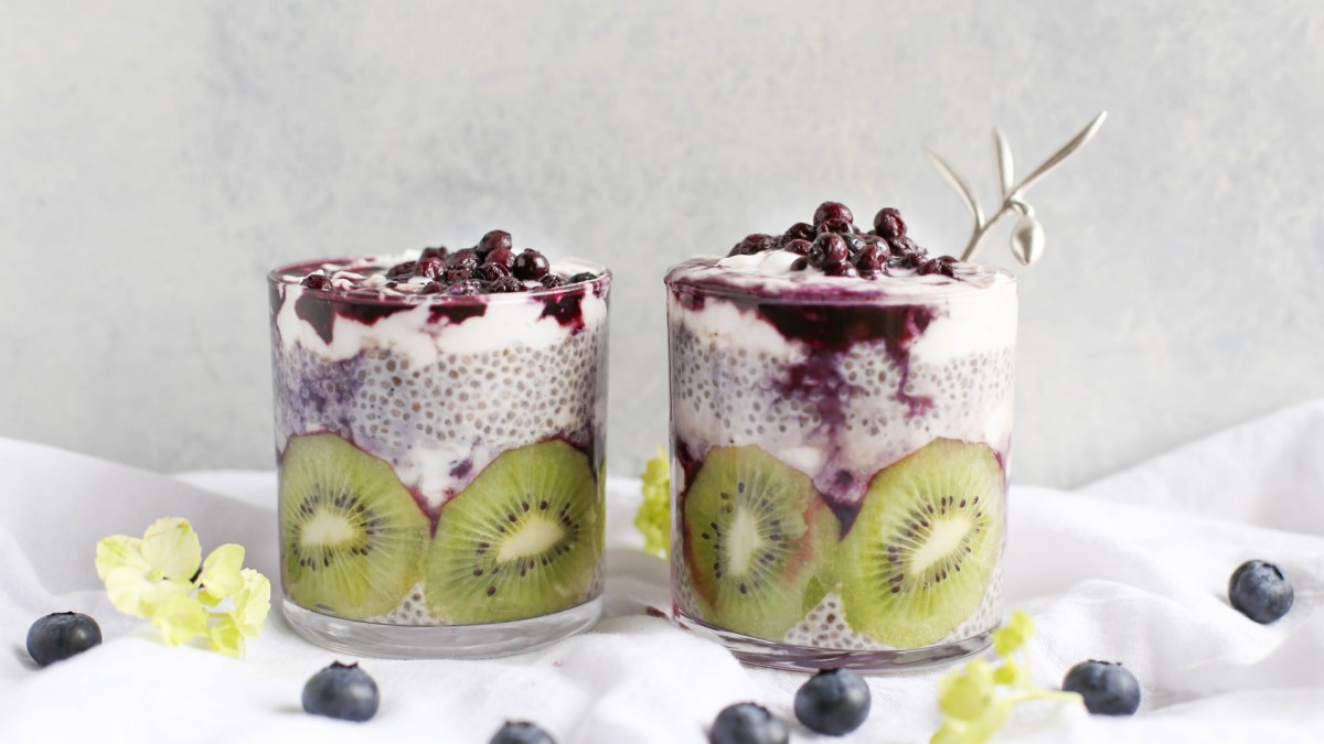 3-Ingredienten Chia Pudding