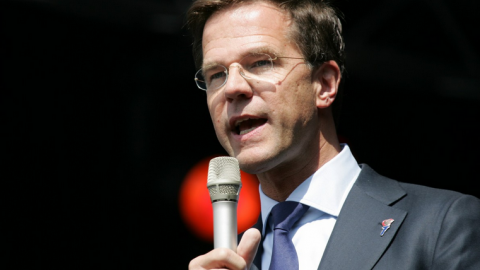 Minister-president Rutte bij Nationale Holocaust Herdenking