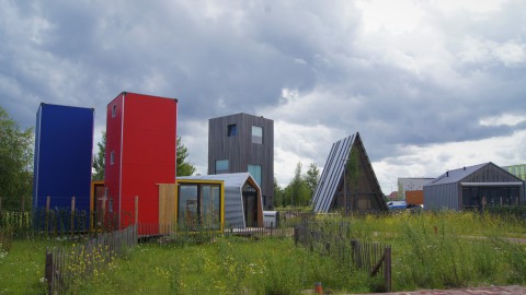 Almere krijgt permanente buitenexpositie met tiny houses