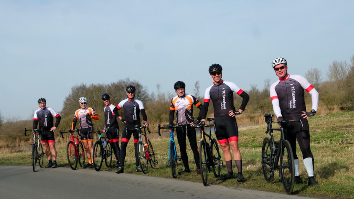 Geslaagde parcoursverkenning Rabobank omloop Flevoland