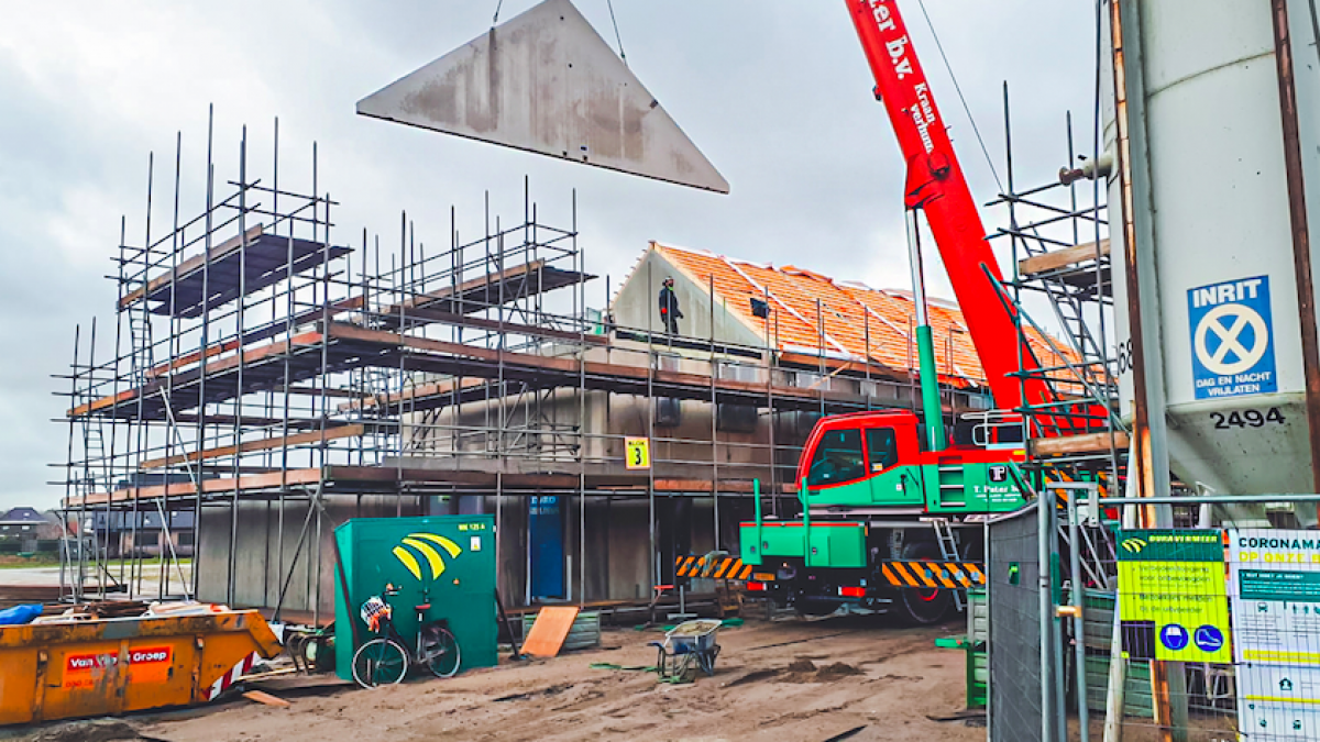 Primeur voor Geelen Beton en Dura Vermeer Bouw Hengelo met halveren CO2-uitstoot door verantwoord beton.