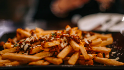 Loaded fries truffelmayo