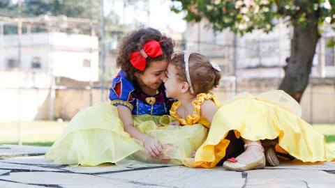 Omgetoverd tot prins of prinses in Almere Centrum