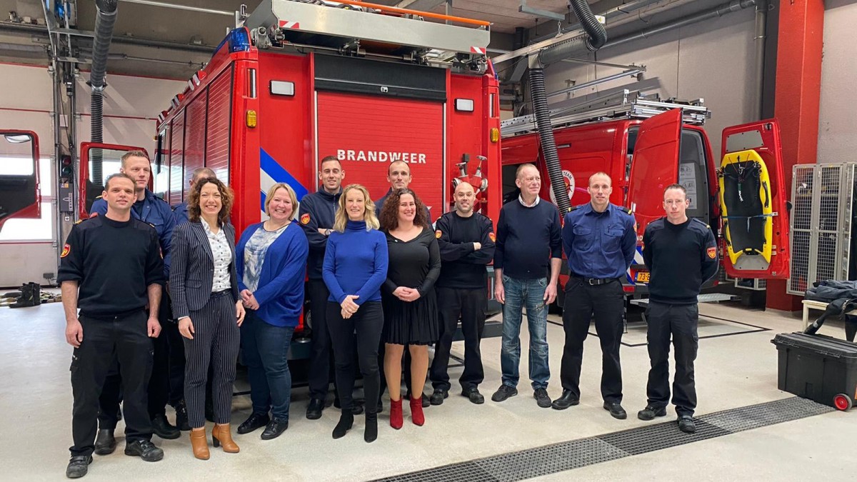 D66 hartverwarmend ontvangen door Brandweer Almere